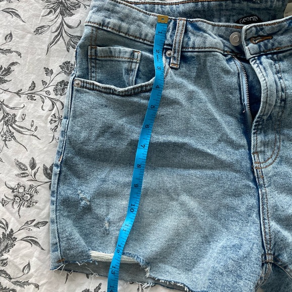 GEORGE high waisted light medium wash denim mom jean shorts ✨ 50% OFF BUNDLES ✨ - Picture 4 of 6